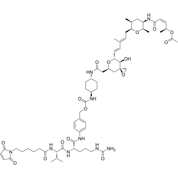 MC-VC-PAB-Cyclohexanediamine-Thailanstatin A 1609108-96-4